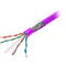 SatMaximum Cat 6 UTP Bulk Ethernet Cable (1000', Purple)