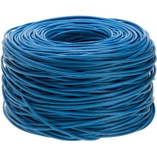 SatMaximum Cat 6 UTP Plenum Bulk Ethernet Cable (1000', Blue)