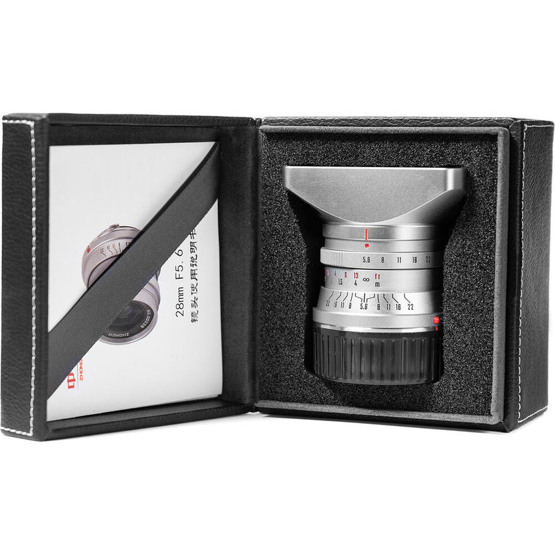 Mitakon Zhongyi Creator 28mm f/5.6 Lens (Leica M, Black)