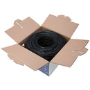 SatMaximum Cat 5e UTP Bulk Ethernet Cable (500', Black)