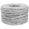 SatMaximum Cat 5e UTP Plenum Bulk Ethernet Cable (1000', White)