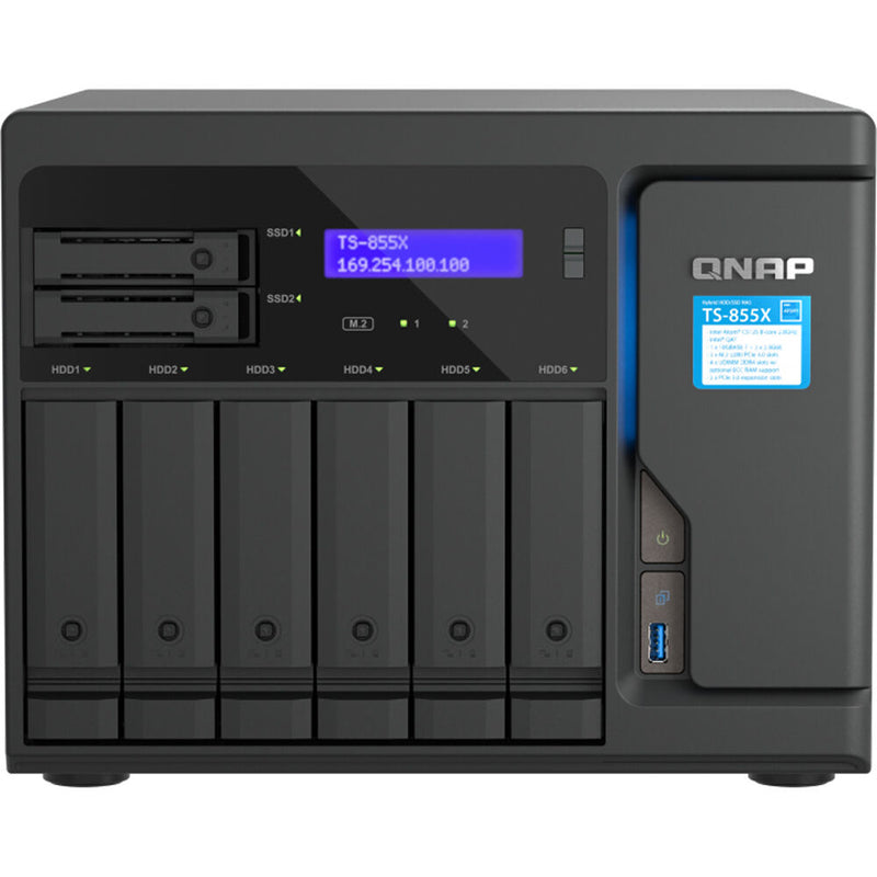 QNAP TS-855X 8-Bay NAS Enclosure