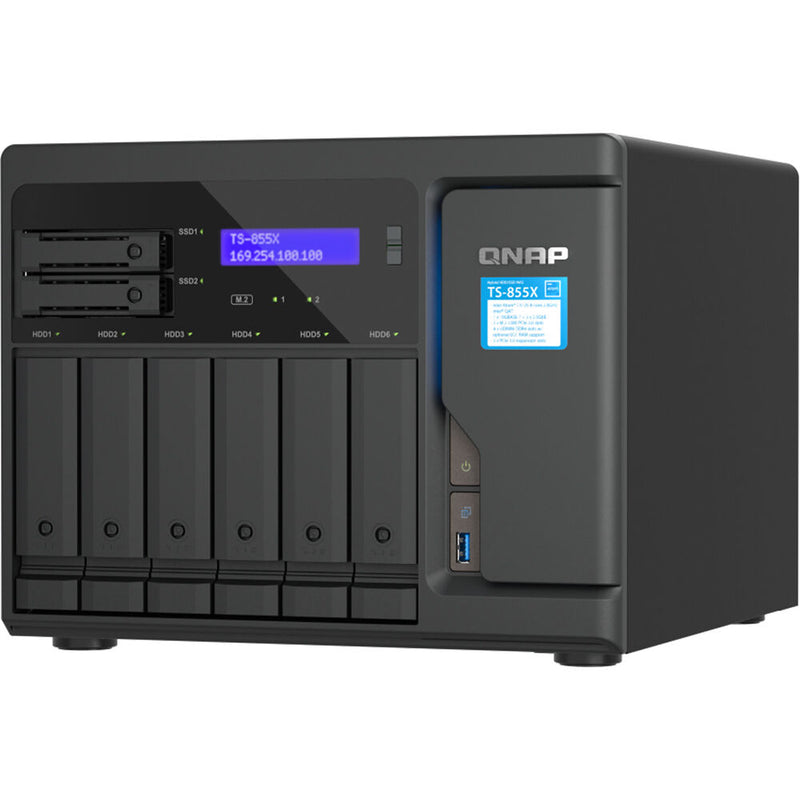 QNAP TS-855X 8-Bay NAS Enclosure