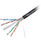 SatMaximum Cat 6 UTP Direct-Burial Outdoor Bulk Ethernet Cable (500', Black)
