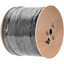 SatMaximum Cat 6 UTP Direct-Burial Outdoor Bulk Ethernet Cable (500', Black)