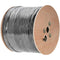 SatMaximum Cat 6 UTP Direct-Burial Outdoor Bulk Ethernet Cable (500', Black)
