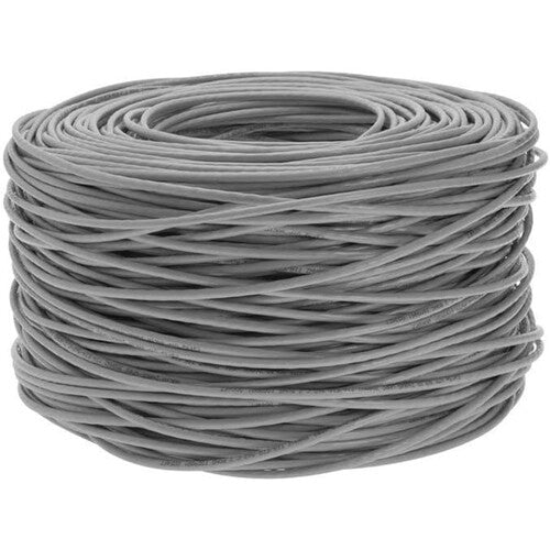 SatMaximum Cat 6 UTP Bulk Ethernet Cable (1000', Gray)