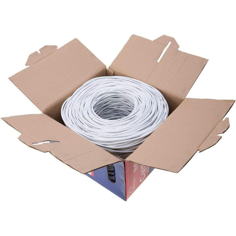 SatMaximum Cat 6 UTP Bulk Ethernet Cable (500', White)