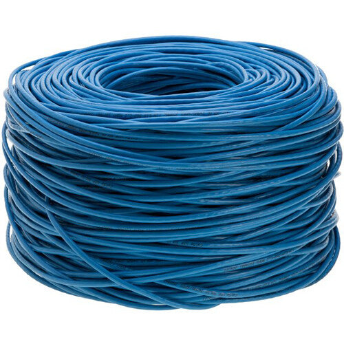 SatMaximum Cat 5e UTP Bulk Ethernet Cable (1000', Blue)