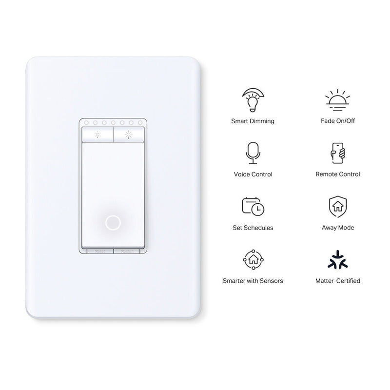 TP-Link Tapo S505D Smart Wi-Fi Dimmer Light Switch & Dimmer (Matter)
