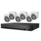 Hikvision Turbo HD ColorVu Kit with 8-Channel DVR & 6 Outdoor Turret Cameras with 2.8mm Lens