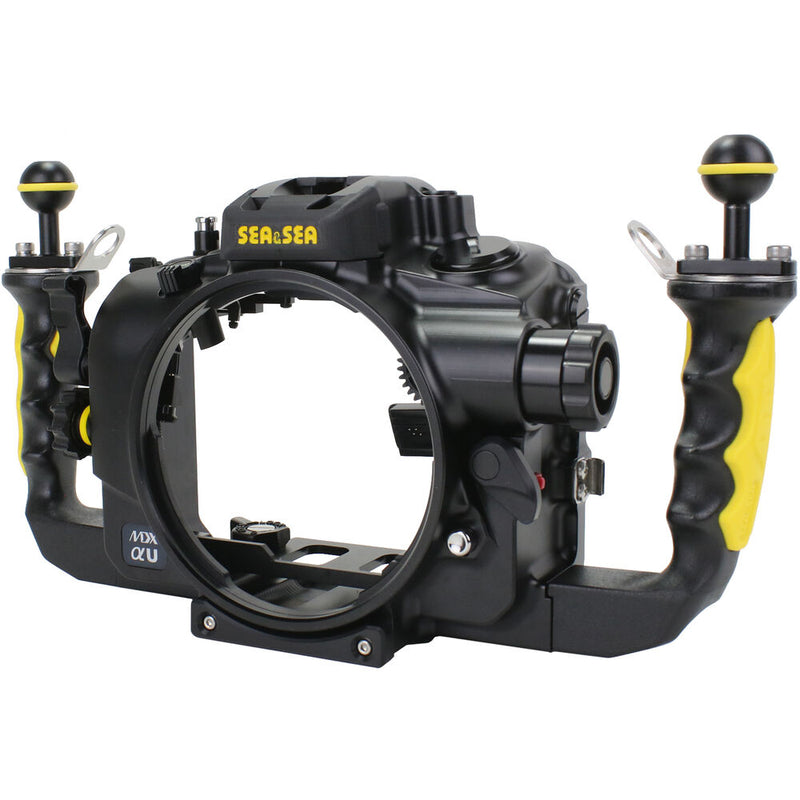 Sea & Sea MDX-a7IV U Underwater Housing for Sony a7 IV Camera (Black)