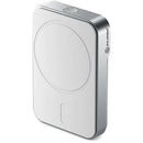 ALOGIC Matrix 2-in-1 Magnetic Smartphone/Earphone Charging Dock (White)