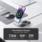 ALOGIC Matrix 3-in-1 Magnetic Charging Dock with Apple Watch Charger (White)
