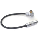 DigitalFoto Solution Limited 7-Pin Male to 4-Pin Female Right-Angle Power Cable for TRINITY 2 to RED V-RAPTOR XL (23.6")
