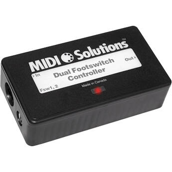 MIDI Solutions Dual Footswitch Controller MIDI Utility (Desktop)