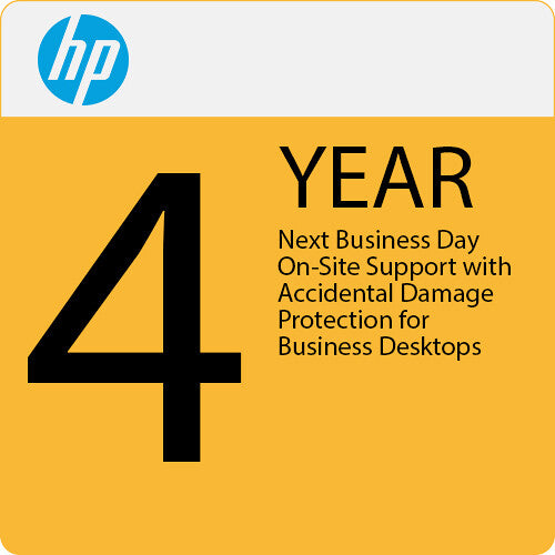 HP 4-Year Next Business Day Onsite Support with ADP for Business Desktops