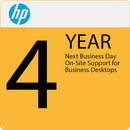 HP 4-Year Next Business Day On-Site Support for Business Desktops