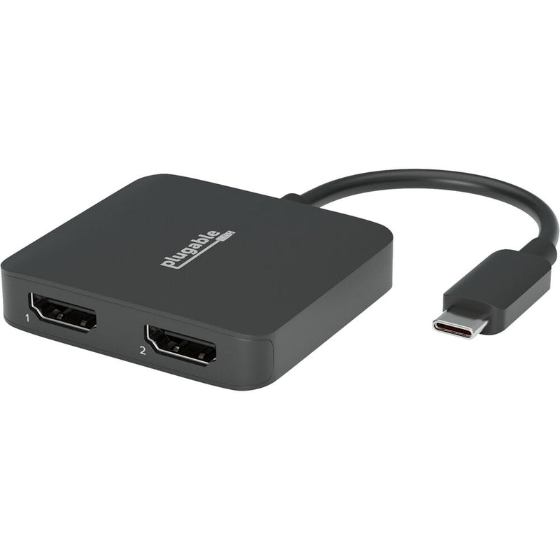 Plugable USB-C to Dual 4K HDMI MST Display Adapter