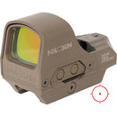 Holosun HE510C Open Reflex Sight (Red Circle-Dot Reticle, Flat Dark Earth)