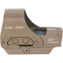 Holosun HE510C Open Reflex Sight (Red Circle-Dot Reticle, Flat Dark Earth)