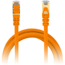 Power Technologies Snagless Network Cables with Gold-Plated RJ45 Connectors (6', Orange)