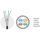 Power Technologies Snagless Network Cables with Gold-Plated RJ45 Connectors (1', Green)