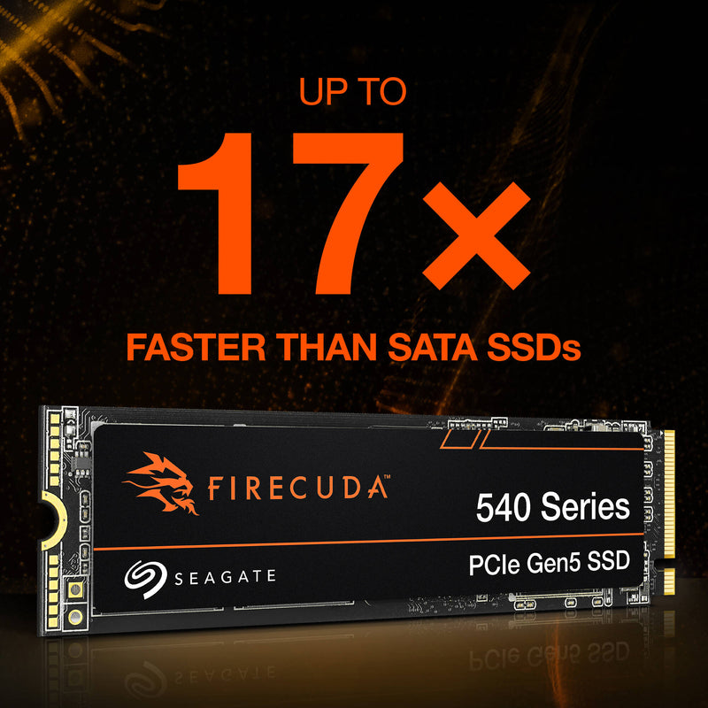 Seagate 1TB FireCuda 540 PCIe 5.0 x4 M.2 Internal SSD
