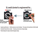 VisibleDust SL Swab Firm Grip Sensor Cleaning Swab (Eggplant, 1.0x 24mm, 50-Pack)