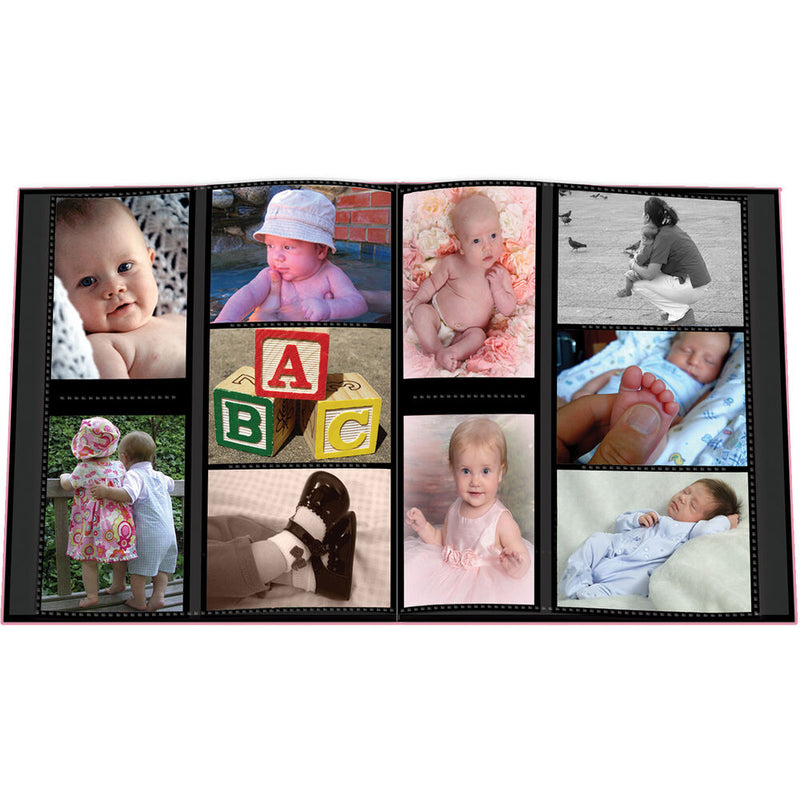 Pioneer Photo Albums 5-Up Baby Collage Frame Album (Pink)