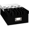 Pioneer Photo Albums Long Stems Archival Storage Photo Box (Black and White)