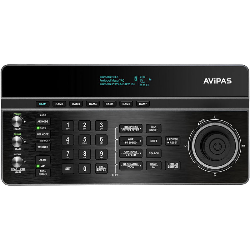 AViPAS AV-3207 4D Serial & IP Joystick Controller