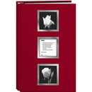 Pioneer Photo Albums Post-Bound Bi-Directional Memo Pocket Album (Red, 4 x 6")
