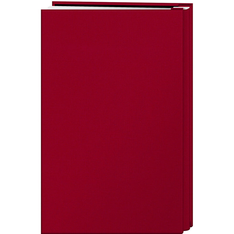 Pioneer Photo Albums Post-Bound Bi-Directional Memo Pocket Album (Red, 4 x 6")