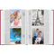Pioneer Photo Albums Post-Bound Bi-Directional Memo Pocket Album (Red, 4 x 6")