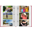 Pioneer Photo Albums Post-Bound Bi-Directional Memo Pocket Album (Red, 4 x 6")