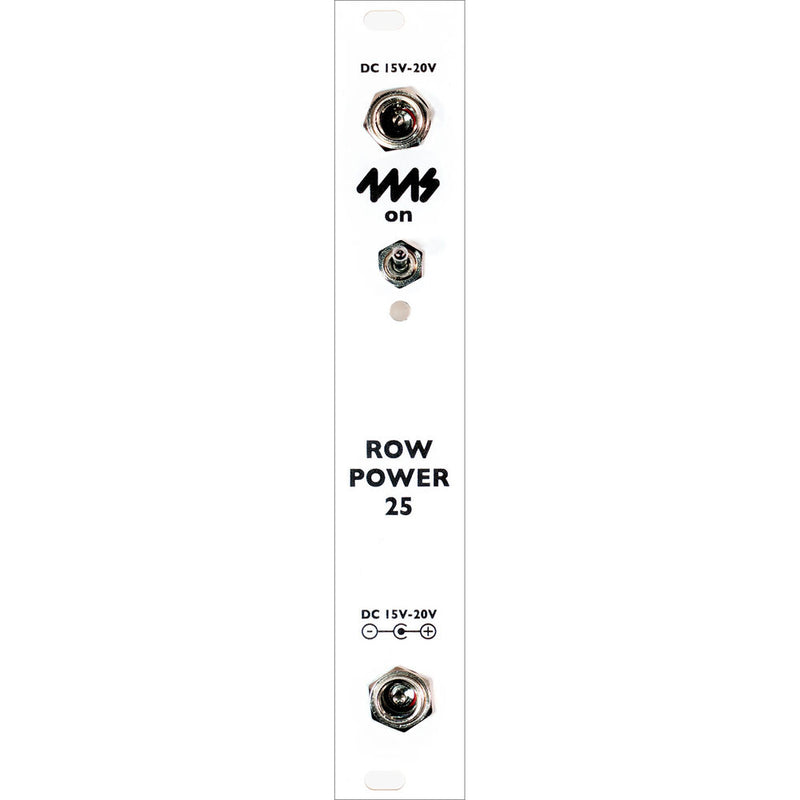 4ms Row Power 25 Power Supply Eurorack Module (4 HP, White)