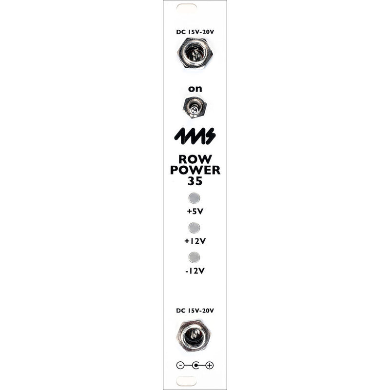 4ms Row Power 35 Power Supply Eurorack Module (4 HP, White)