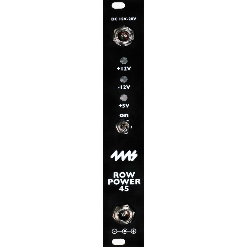 4ms Row Power 45 Power Supply Eurorack Module (4 HP, Black)