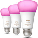 Philips Hue A19 Bulb with Bluetooth (White & Color Ambiance, 3-Pack)