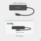 Plugable USB-C 4-Port Hub (Black)