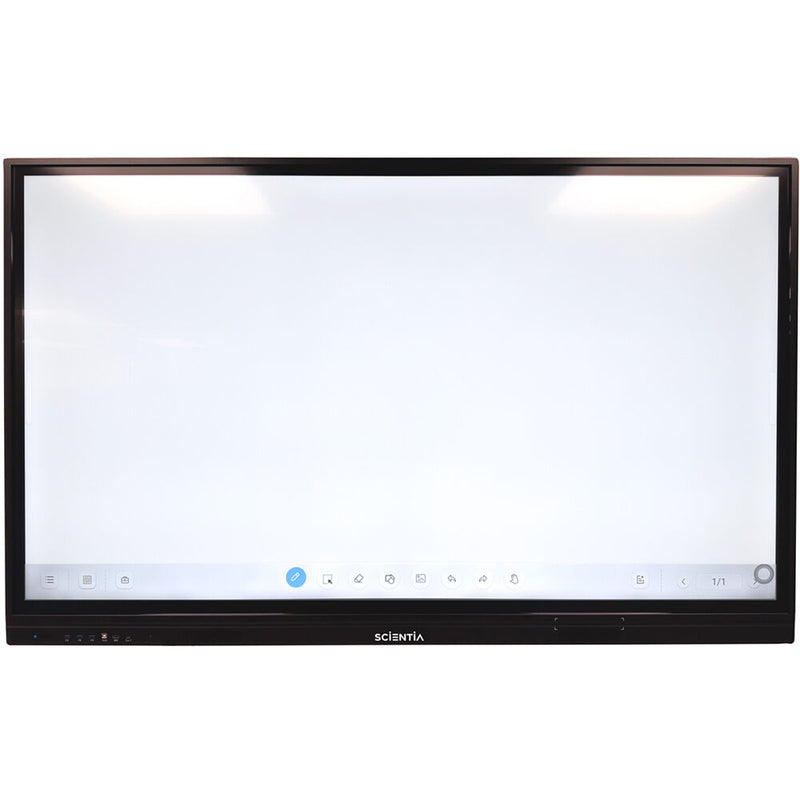 Scientia SX85 85" UHD 4K Touchscreen Monitor with OPS & Conference Camera with Microphone (i7-4770, 8GB RAM, 512GB SSD)