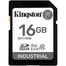Kingston 16GB Industrial UHS-I SDHC Memory Card