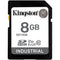 Kingston 8GB Industrial UHS-I SDHC Memory Card