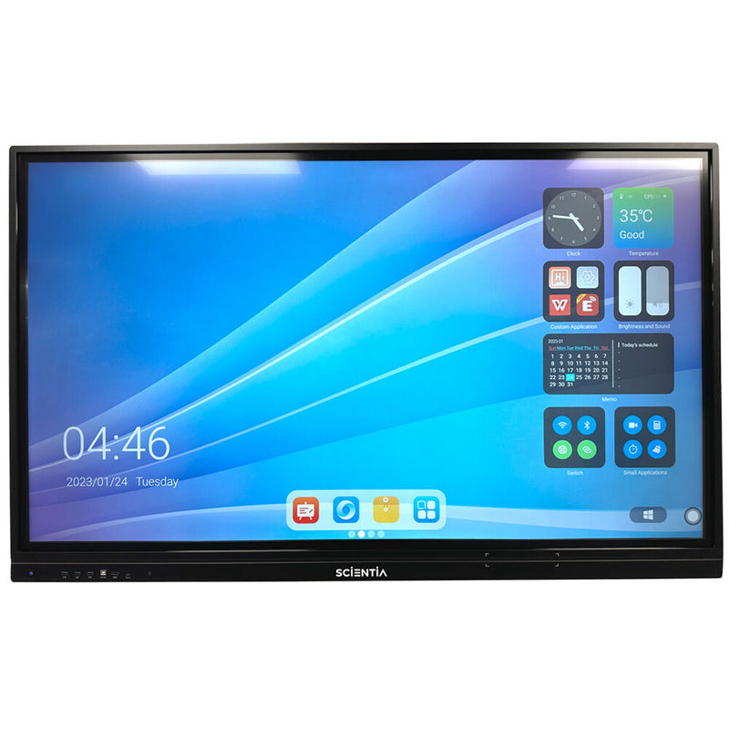 Scientia SX98 98" UHD 4K Touchscreen Monitor with OPS & Conference Camera with Microphone (i5-11400, 8GB RAM, 256GB SSD)