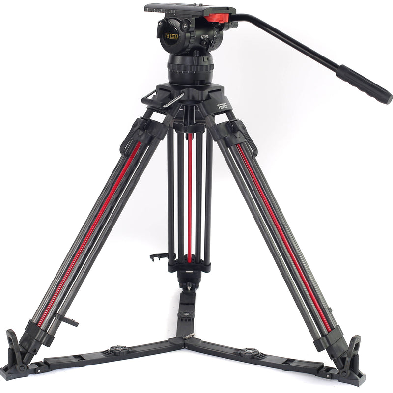 Teris TS150CF-Q Fluid Head & Tripod Kit (Carbon Fiber)