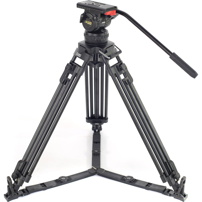 Teris TS100AL Fluid Head & Tripod Kit (Aluminum)