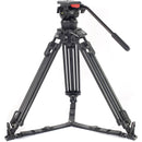 Teris TS100AL Fluid Head & Tripod Kit (Aluminum)