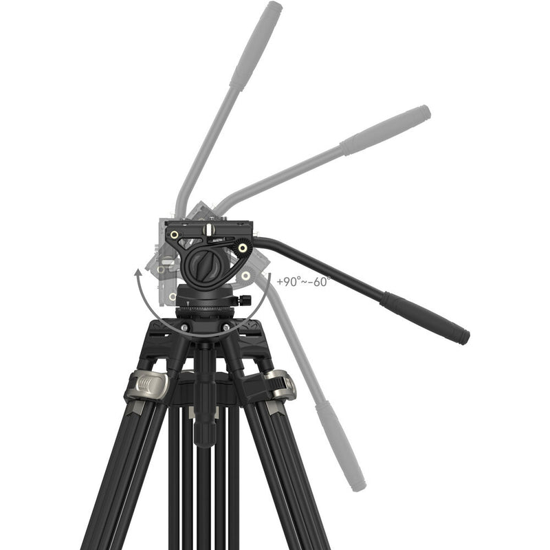 SmallRig AD-80 FreeBlazer Heavy-Duty Aluminum Tripod System