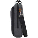 PKG International Riverdale Recycled Messenger Bag (Gray/Tan, 11L)